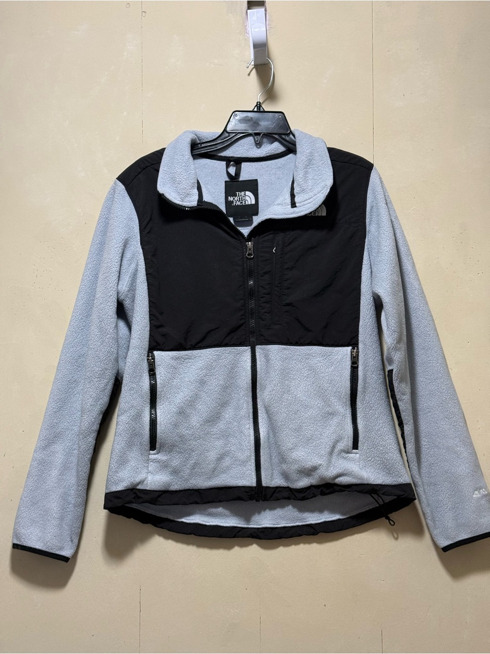 The North Face Women's Light Purple and Black Utility Polartec Jacket Sz L